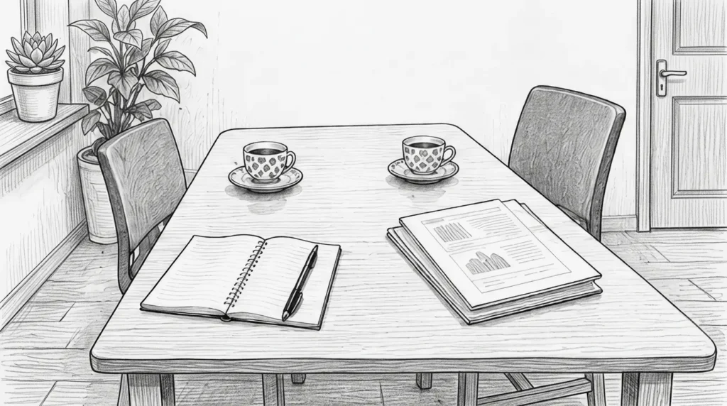 カナダからの出張社員との会話