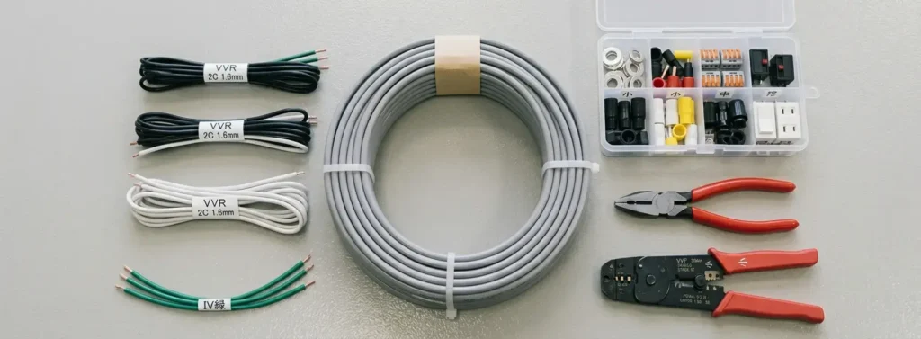 技能試験ケーブル加工術