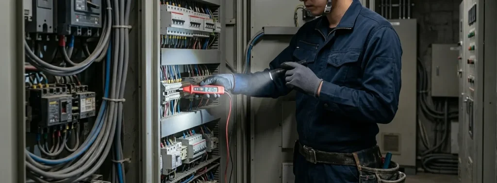 電圧チェック